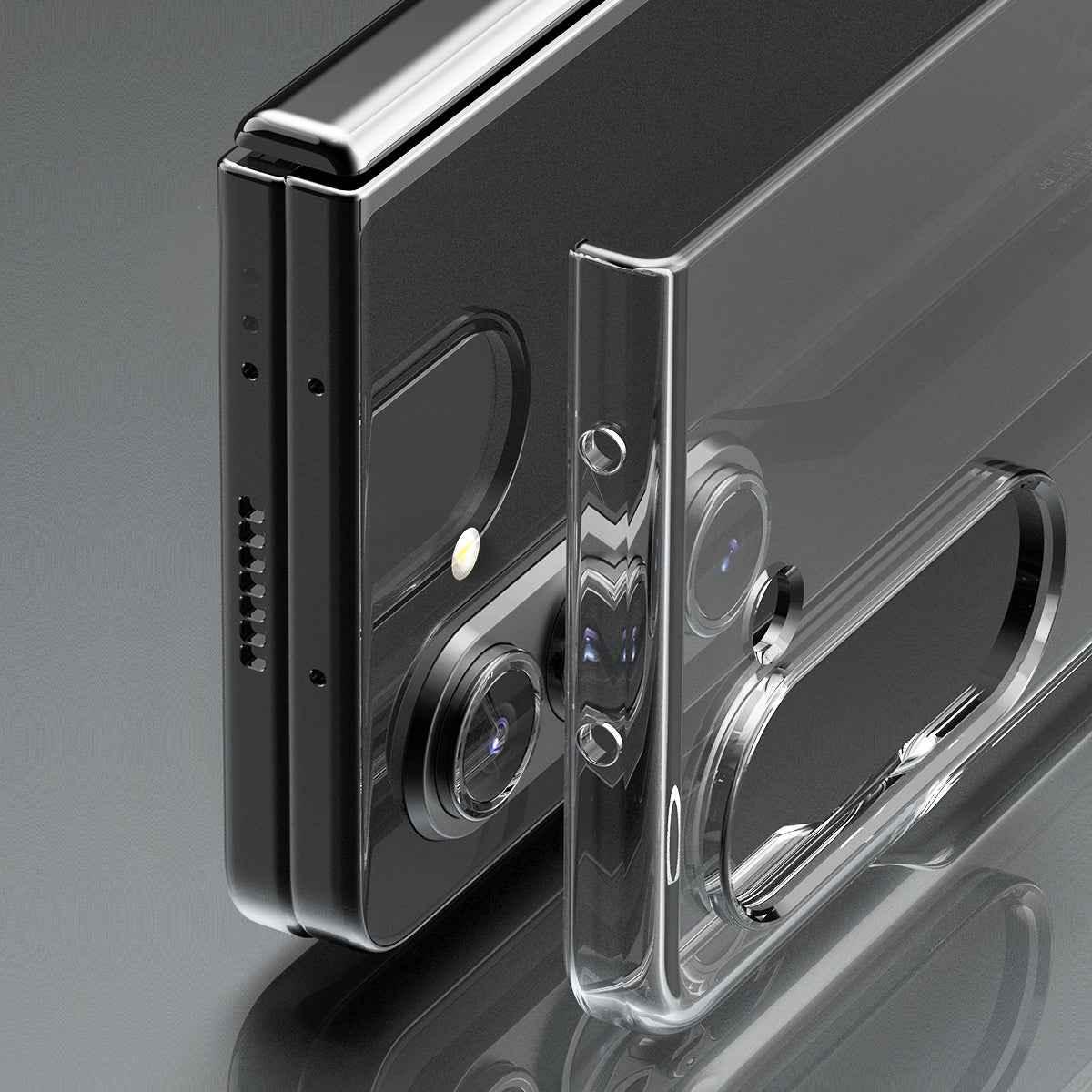 Araree Z Fold 5 Nukin Case - Clear Araree Z Fold 5 Nukin Case - Clear